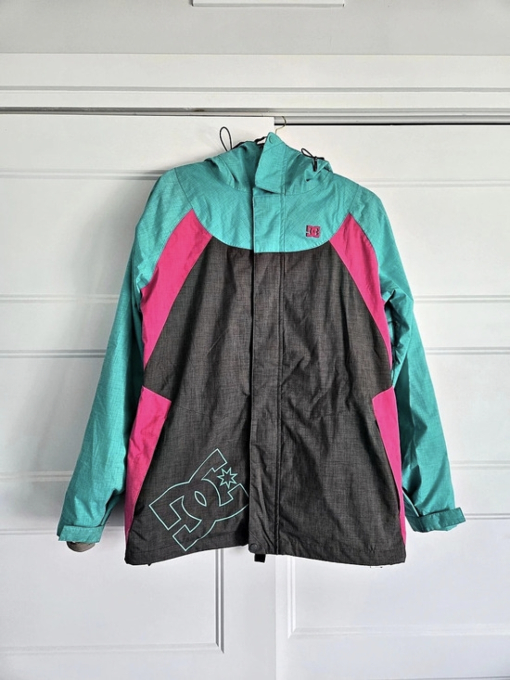 DC Shoes DC Exotex 5K Snowboard Jacket Color Block Large Women